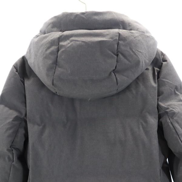 ユニクロ シームレス ダウンコート S グレー系 UNIQLO レディース
