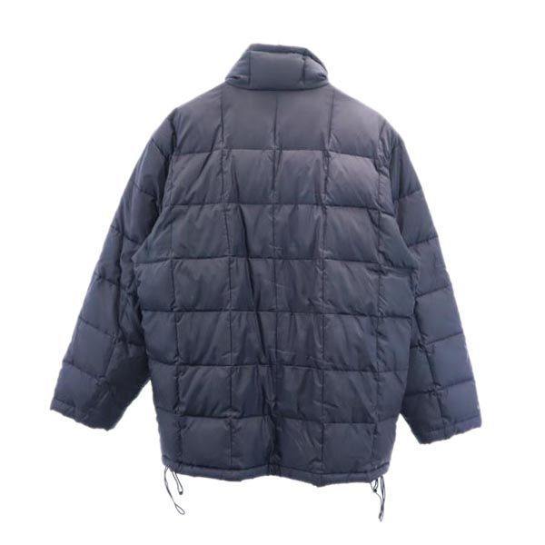 FIRSTDOWN ファーストダウン 90s オールド ロゴ刺繍 ダウンジャケット M ブラック系 メンズ