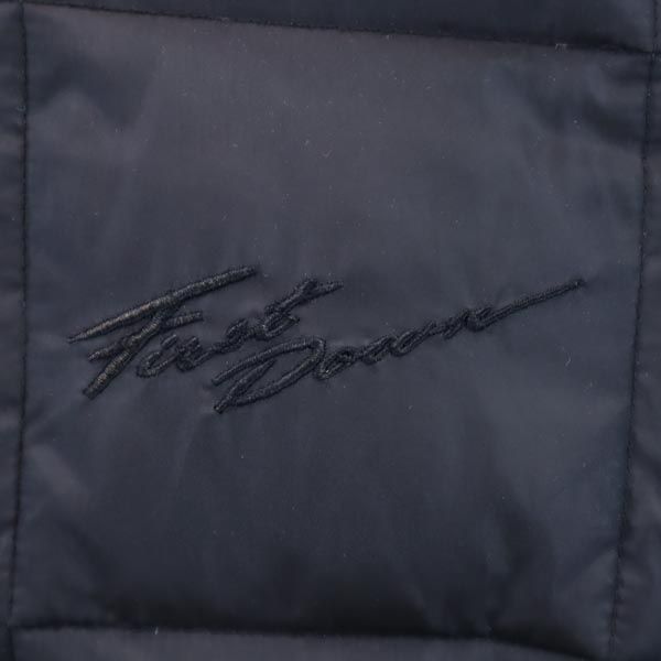FIRSTDOWN ファーストダウン 90s オールド ロゴ刺繍 ダウンジャケット M ブラック系 メンズ