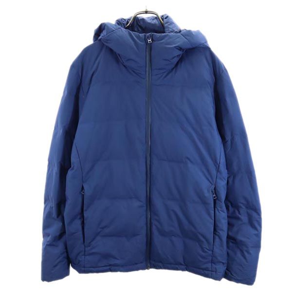 UNIQLO ユニクロ シームレス ダウンジャケット M ネイビー系 メンズ