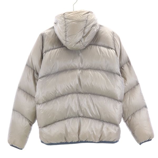 ミレー ロゴ ダウンジャケット S グレー系 MILLET レディース