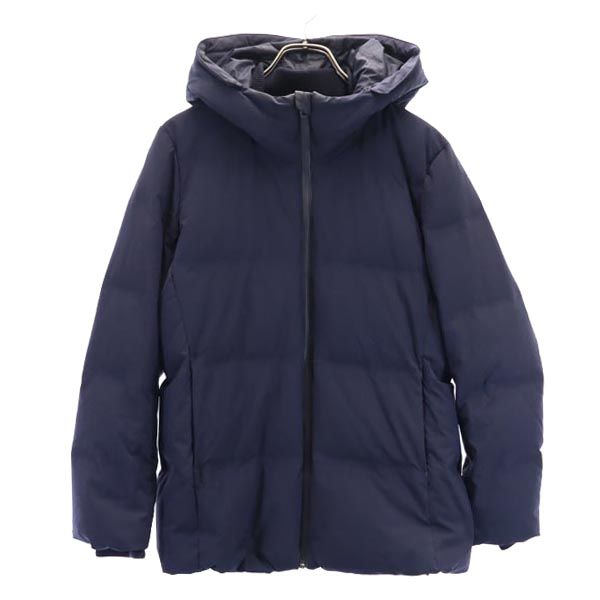 UNIQLO ユニクロ シームレス ダウンジャケット L ネイビー レディース