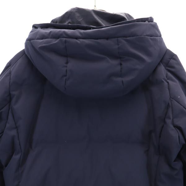 UNIQLO ユニクロ シームレス ダウンジャケット L ネイビー レディース