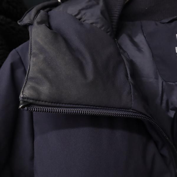 UNIQLO ユニクロ シームレス ダウンジャケット L ネイビー レディース