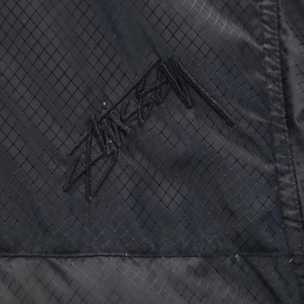 STUSSY ステューシー 紺タグ オールド ダウンジャケット L 黒 メンズ