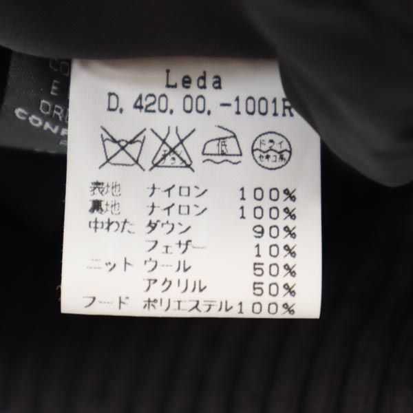 DUVETICA デュベティカ ダウンジャケット 42 カーキ系 フリースフード レディース