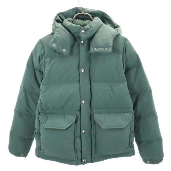 THE NORTH FACE ザノースフェイス NDW91847 ダウンジャケット M 緑系 フード メンズ
