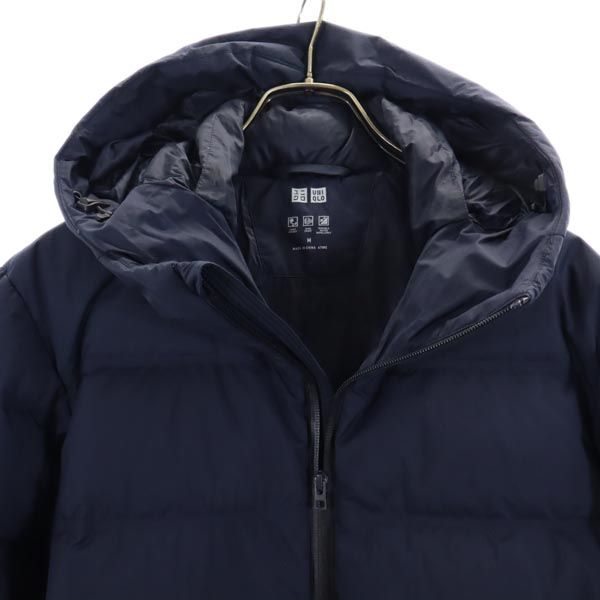 UNIQLO ユニクロ シームレス ダウンジャケット M ネイビー メンズ