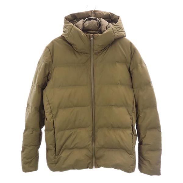 UNIQLO ユニクロ シームレス ダウンパーカー L オリーブ ジャケット メンズ