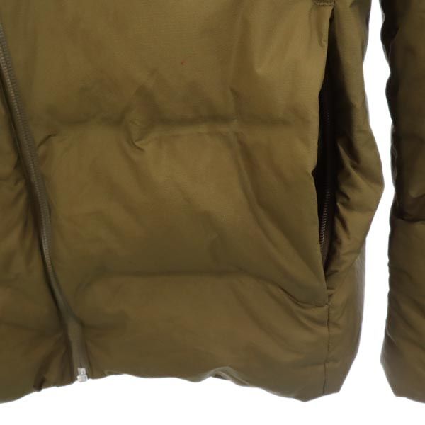 UNIQLO ユニクロ シームレス ダウンパーカー L オリーブ ジャケット メンズ