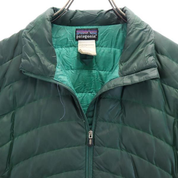 patagonia パタゴニア 2007年 84681 ダウンジャケット S グリーン系 アウトドア レディース