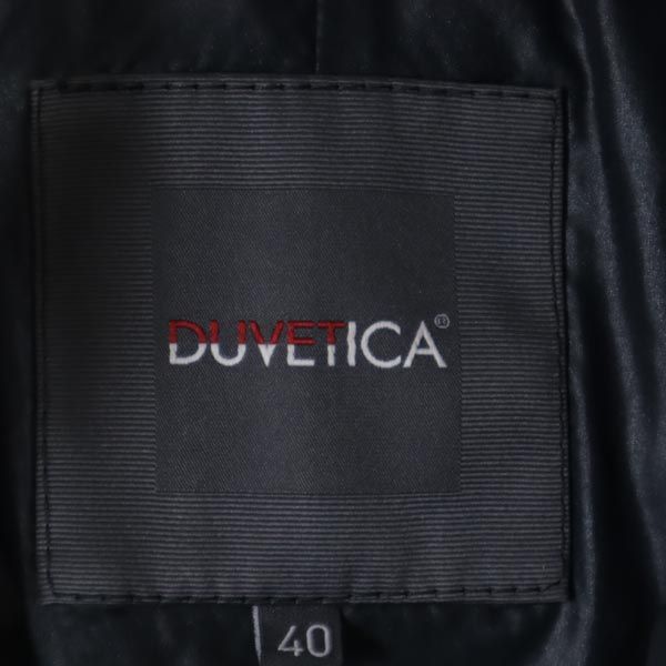 DUVETICA デュベティカ ダブルカラー ダウンジャケット 40 グレー系 レディース