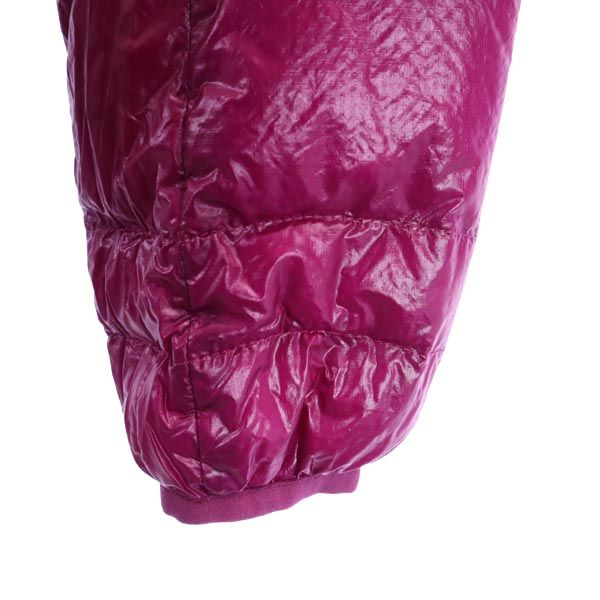 THE NORTH FACE ノースフェイス NDW18171 ダウンジャケット M パープル系 アウトドア 収納ポーチ付 レディース