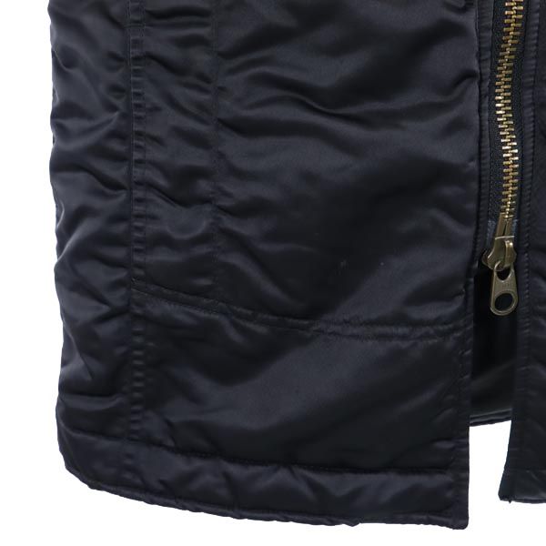 HYSTERIC GLAMOUR ヒステリックグラマー ミリタリーコート FREE 黒 中綿入 レディース