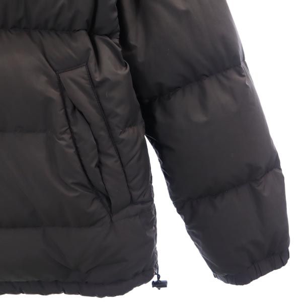 FIRSTDOWN ファーストダウン ロゴ刺繍 リバーシブル ダウンジャケット LL 茶 メンズ