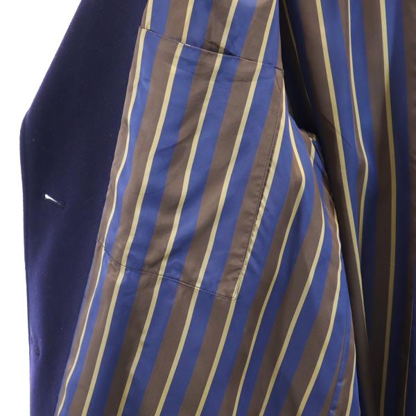 Aquascutum アクアスキュータム ウール ピーコート 38 ネイビー メンズ