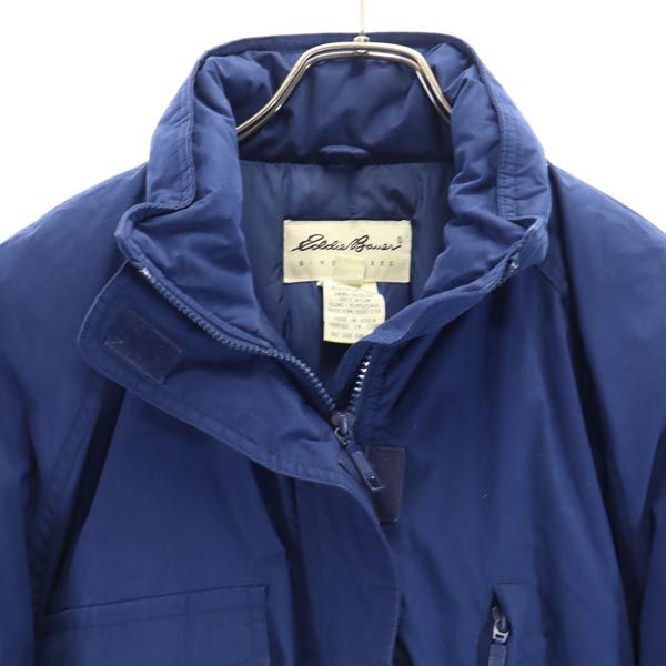 Eddie Bauer エディーバウアー 00s オールド ダウンジャケット S 青 レディース