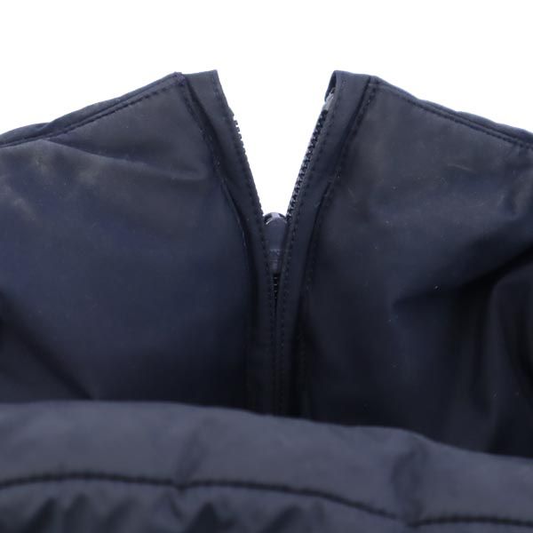 UNIQLO ユニクロ シームレス ダウンジャケット S ネイビー メンズ