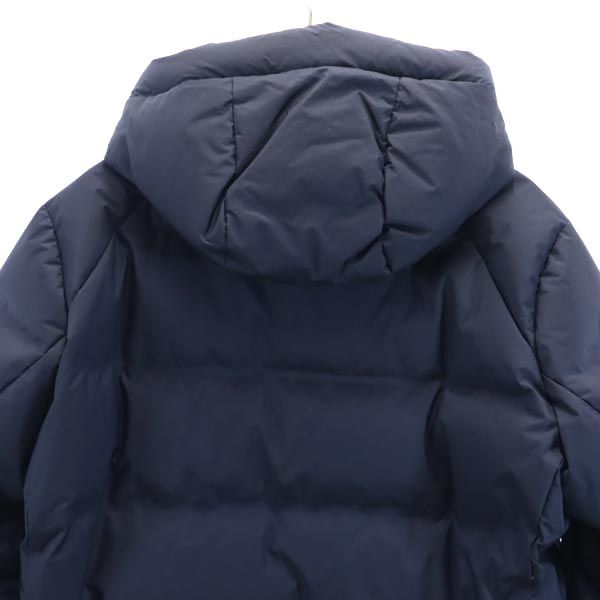 ユニクロ シームレス ダウンジャケット L ネイビー UNIQLO メンズ