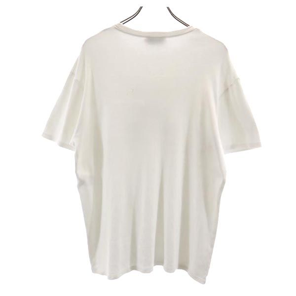 MAISON KITSUNE メゾンキツネ プリント 半袖 Tシャツ S ホワイト系 メンズ