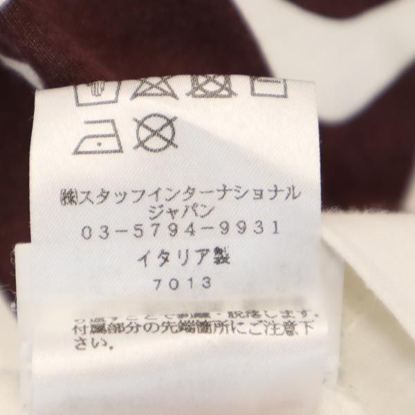 MARNI マルニ イタリア製 総柄 半袖 Tシャツ 44 ブラウン系 メンズ
