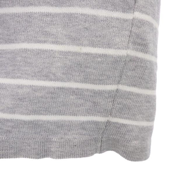 シーピーカンパニー ボーダー 半袖 ポロシャツ 3 グレー系 C.P.Company メンズ