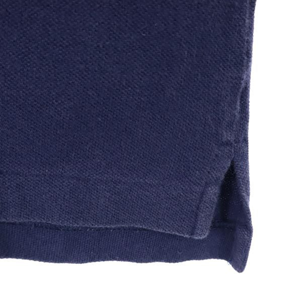 ラルフローレン ビックポニー 半袖 ポロシャツ ７ｆ ネイビー RALPH LAUREN 鹿の子 レディース