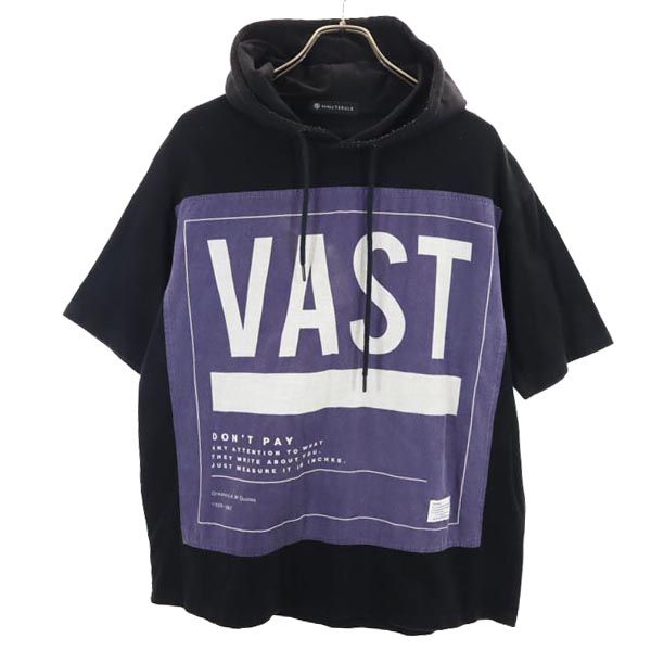 ミニットルール 半袖 パーカー F ブラック系 MINUTERULE メンズ