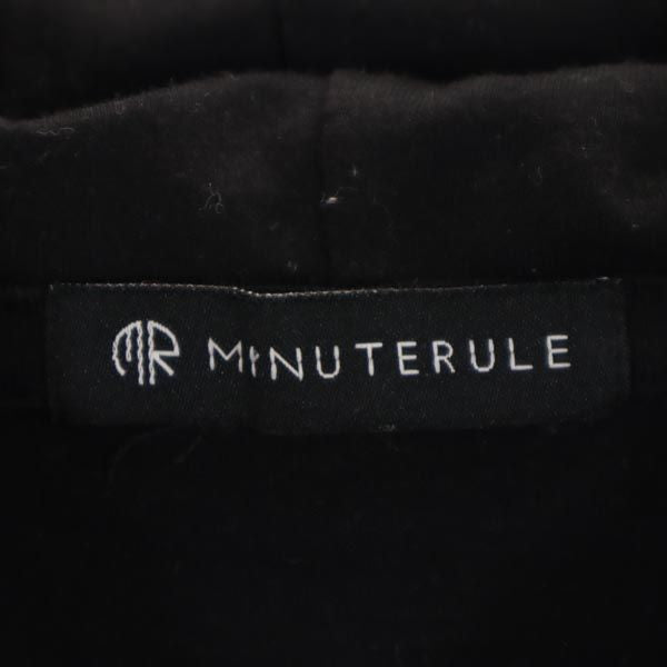 ミニットルール 半袖 パーカー F ブラック系 MINUTERULE メンズ