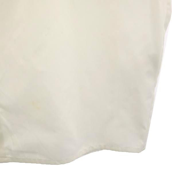 ミルクボーイ 日本製 猫柄 長袖 フェイクレザー シャツ ホワイト×ブラック MILKBOY レディース