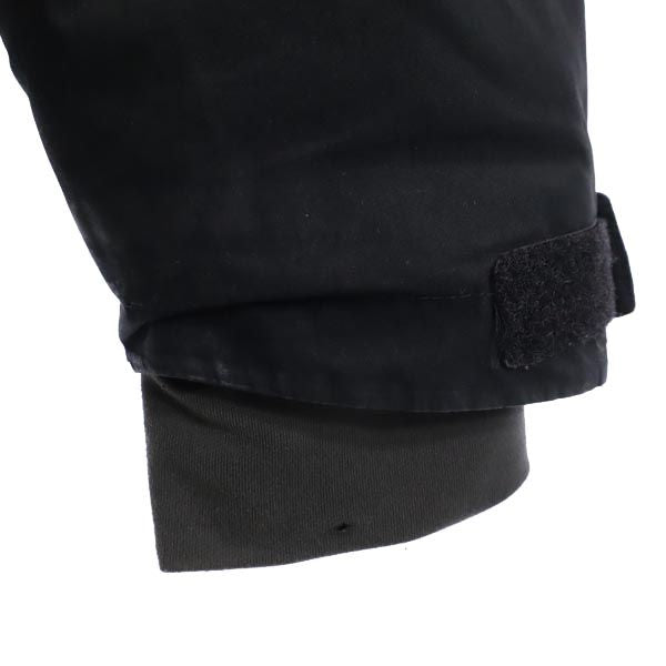 THE NORTH FACE ザノースフェイス アウトドア 中綿ジャケット S ブラック フード ベンチレーション メンズ