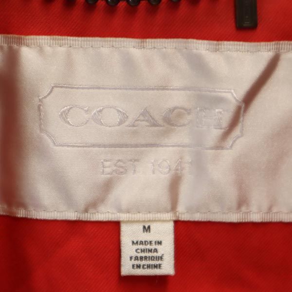 コーチ ピーコート M 赤 COACH Pコート レディース