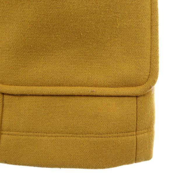 バーバリーブルーレーベル 三陽商会 ウールブレンド ダッフルコート 38 キャメル系 BURBERRY BLUE LABEL フード レディース