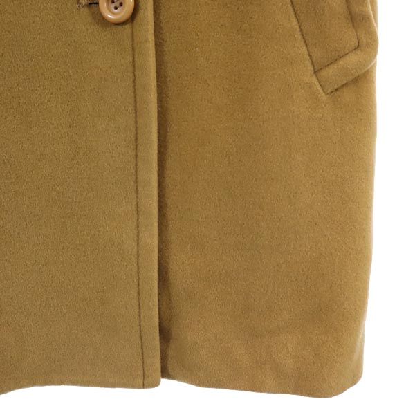 バーバリーズ 90s カシミヤブレンド オールド ダブル チェスターコート 7AR ベージュ Burberrys レディース