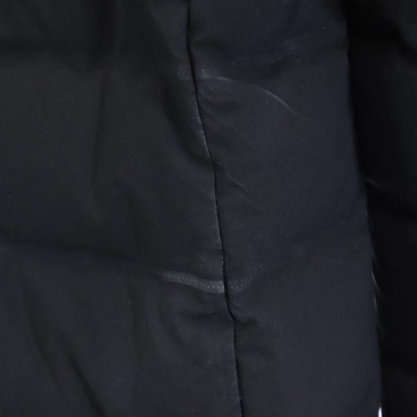 UNIQLO ユニクロ シームレス ダウンコート M ブラック系 フード レディース