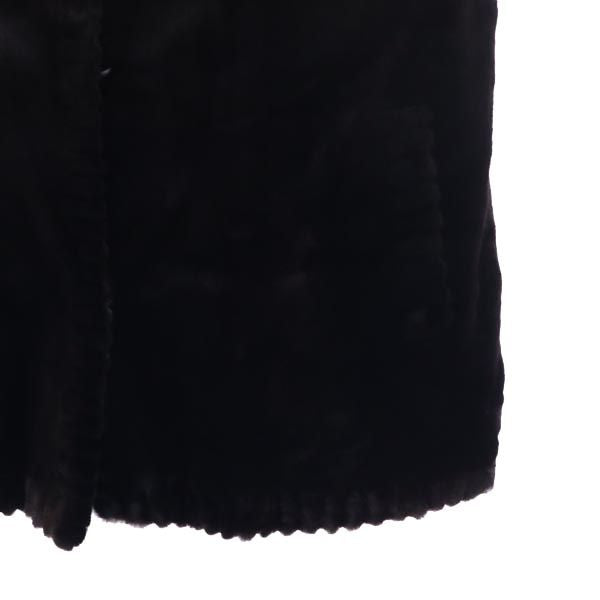 SAGA MINK サガミンク リアルファー 毛皮コート F ブラウン系 ハーフコート ジャケット レディース