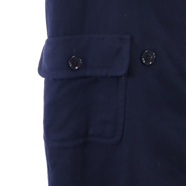 SEE BY CHLOE シーバイクロエ 中綿 ウールコート 4 ネイビー フード レディース