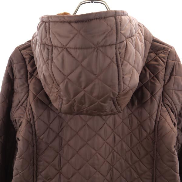 Mackintosh マッキントッシュ 三陽商会 キルティングコート 36 ブラウン レディース