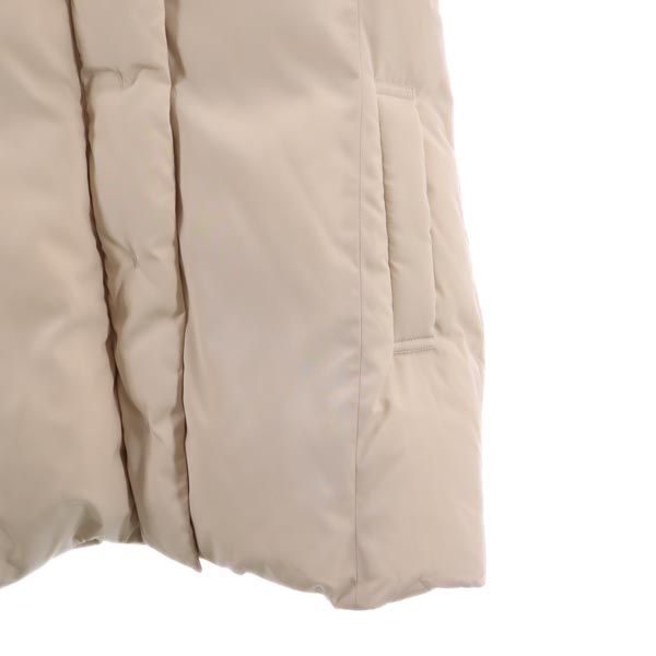 Aquascutum アクアスキュータム 長袖 ダウンコート ベージュ系 レディース