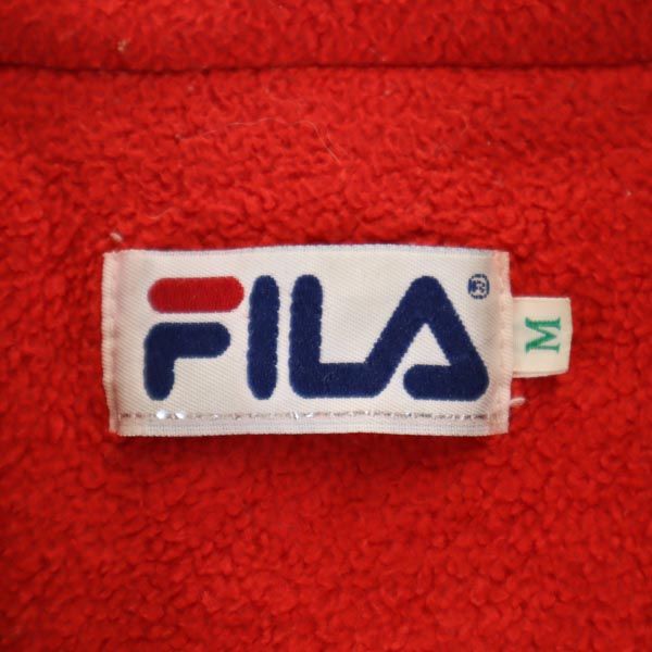 フィラ コート M ネイビー FILA 裏フリース メンズ