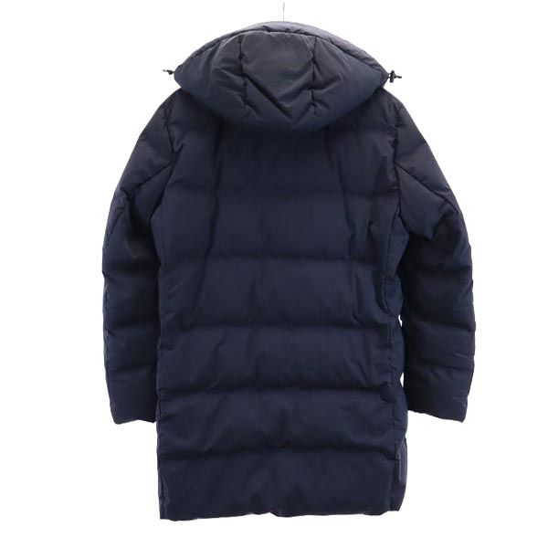 UNIQLO ユニクロ シームレス ダウンコート S ネイビー レディース
