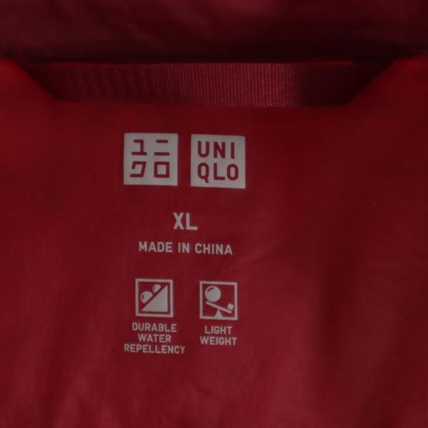 ユニクロ 長袖 ウルトラライトダウンジャケット XL レッド系 UNIQLO +J レディース