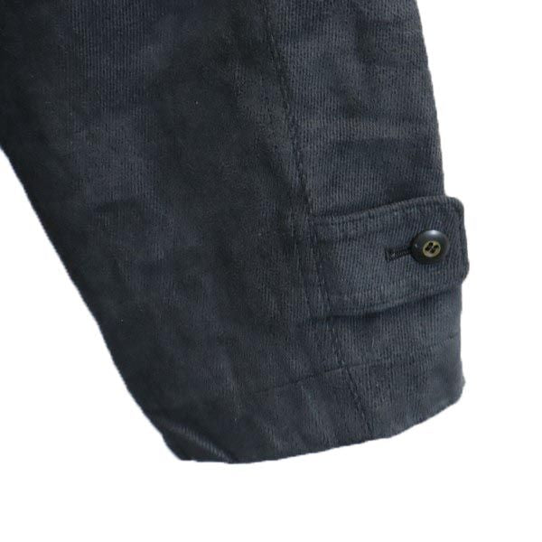 LANVIN ランバン 起毛 中綿ジャケット 46-34 ネイビー系 メンズ