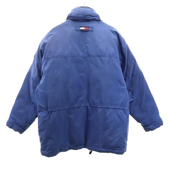 TOMMY HILFIGER トミーヒルフィガー 90s オールド ダウンジャケット S ネイビー メンズ