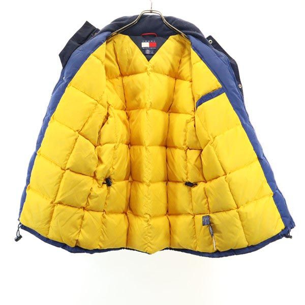 TOMMY HILFIGER トミーヒルフィガー 90s オールド ダウンジャケット S ネイビー メンズ