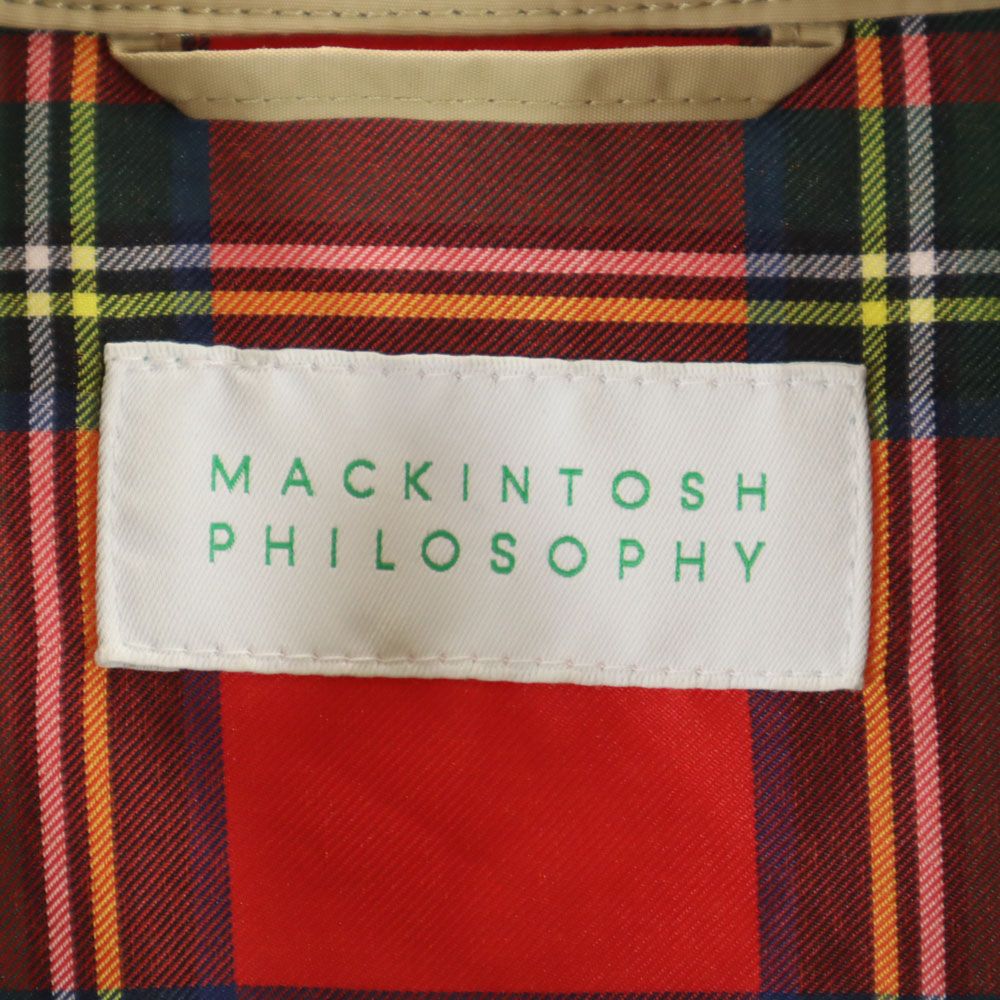 MACKINTOSH PHILOSOPHY マッキントッシュフィロソフィー 日本製 トレンチコート 2 カーキベージュ レディース