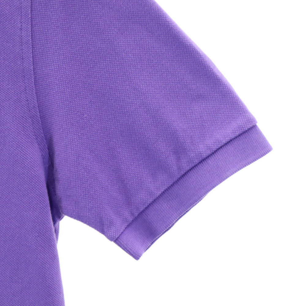 ブルックスブラザーズ 半袖 ポロシャツ S パープル系 Brooks Brothers 鹿の子地 メンズ