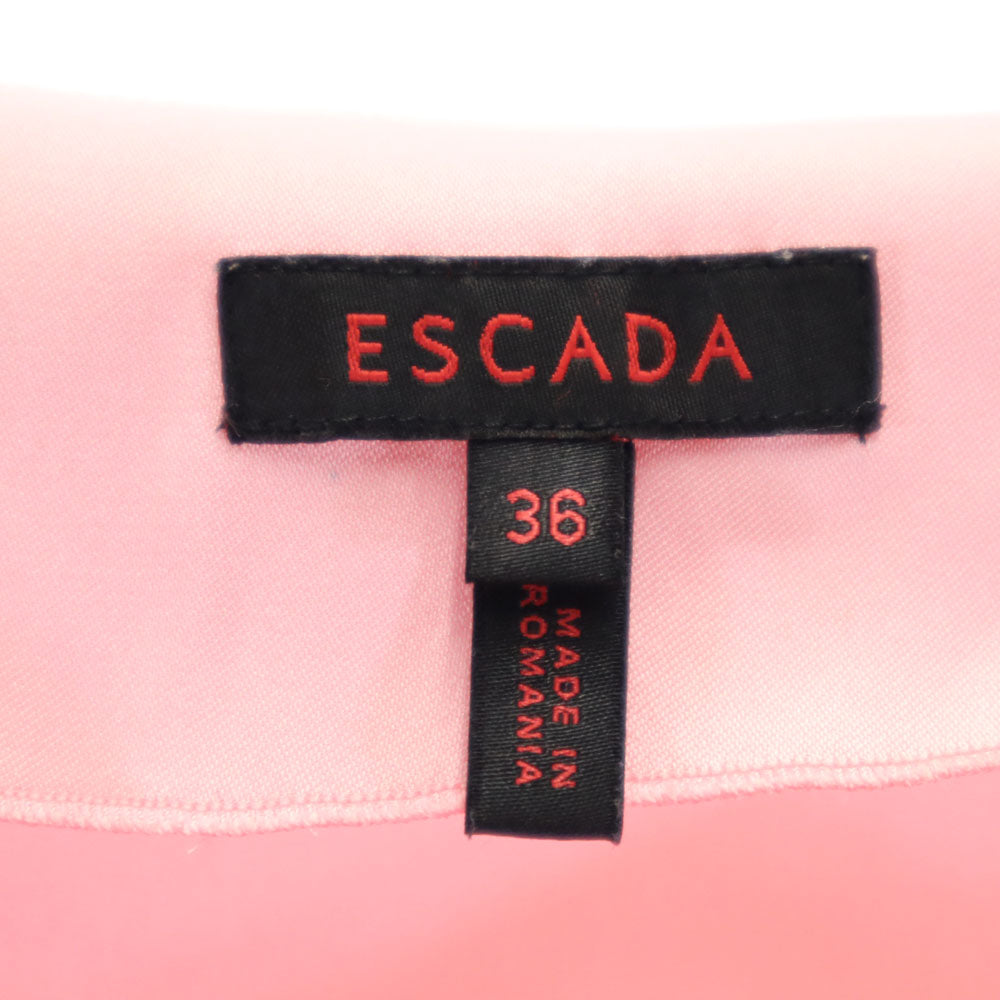 エスカーダ 半袖 チュニック 36 ピンク ESCADA フレンチスリーブ レディース