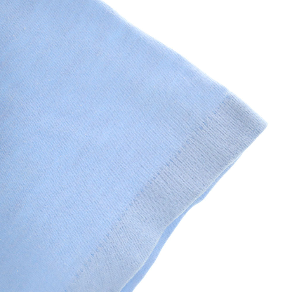 Hanes ヘインズ 70s USA製 ヴィンテージ オレンジタグ 半袖 Tシャツ M 水色 メンズ