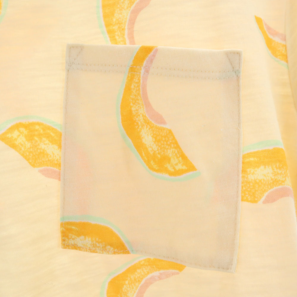 patagonia パタゴニア 20年製 アウトドア STY52981SP20 半袖 Tシャツ XS イエロー系 フレンチスリーブ レディース